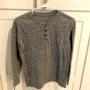Cat & Jack Youth Large (12/14) Long Sleeve Henley